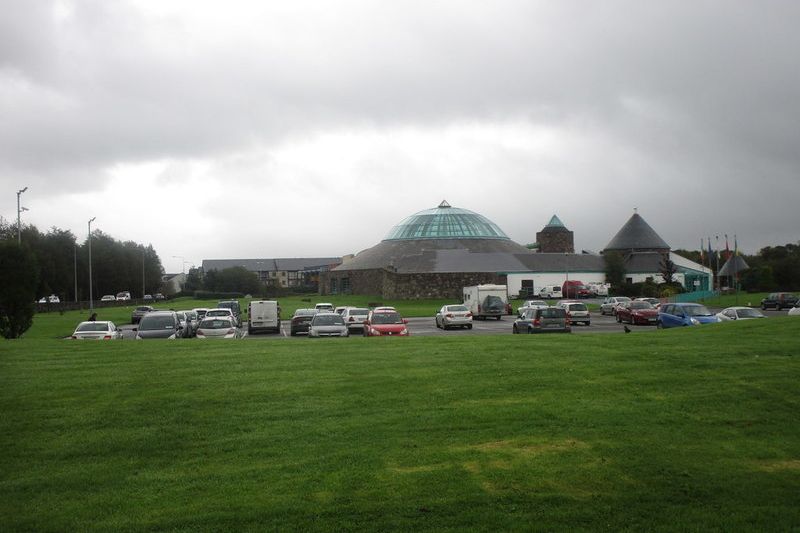 The domed Aqua Dome building in Tralee