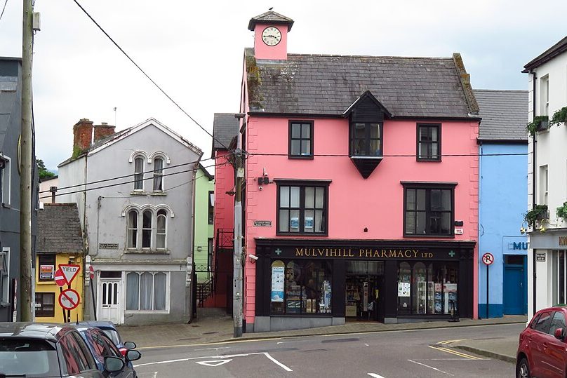 Looking along Market Street in Killorglin