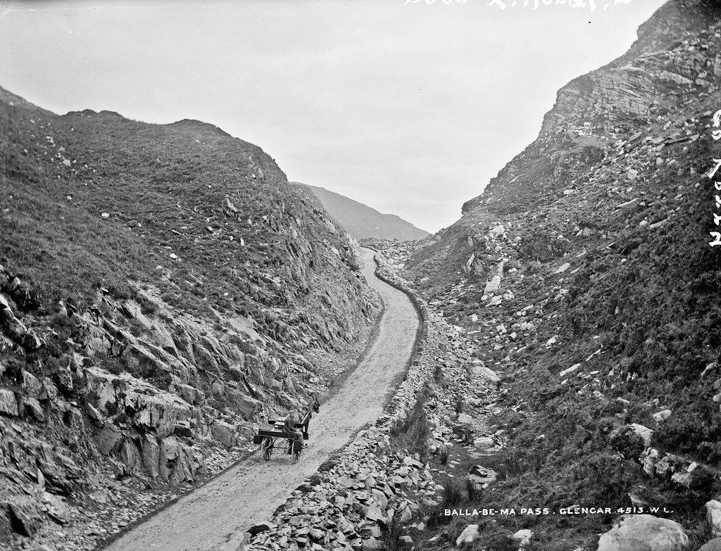 The Ballaghbeama Pass, Glencar, about 1880–1914