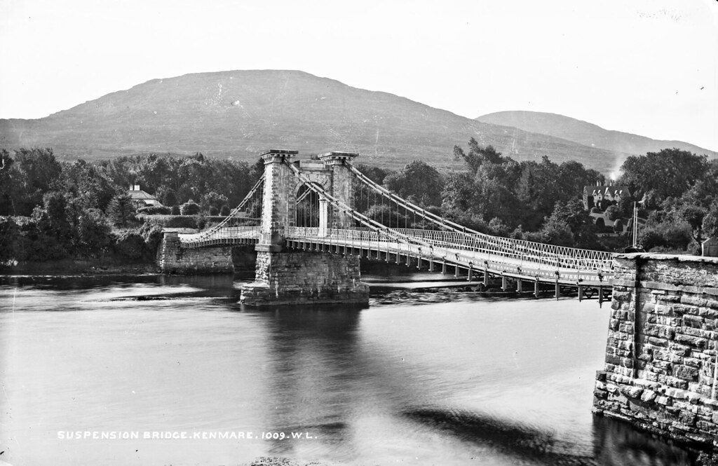 The Suspension Bridge, Kenmare, about 1865–1914